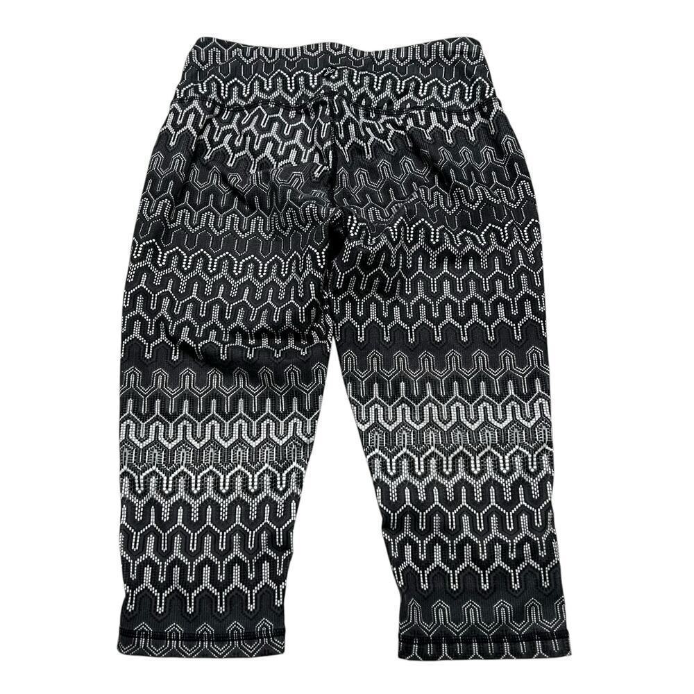 Prana Women’s Maison Knicker Black / White Ibiza Cropped‎ Capri Leggings - XS - Picture 3 of 7